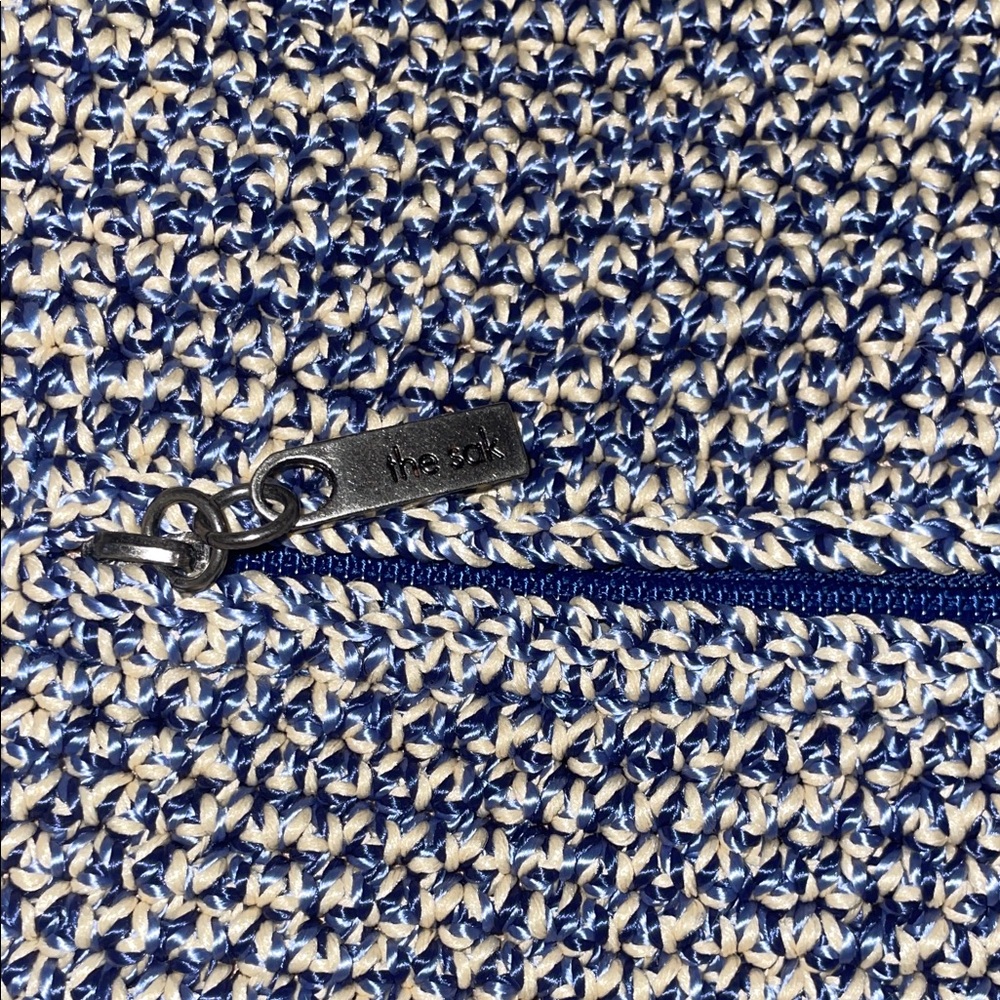 The Sak Brown and Blue Woven Bag - Picture 7 of 11